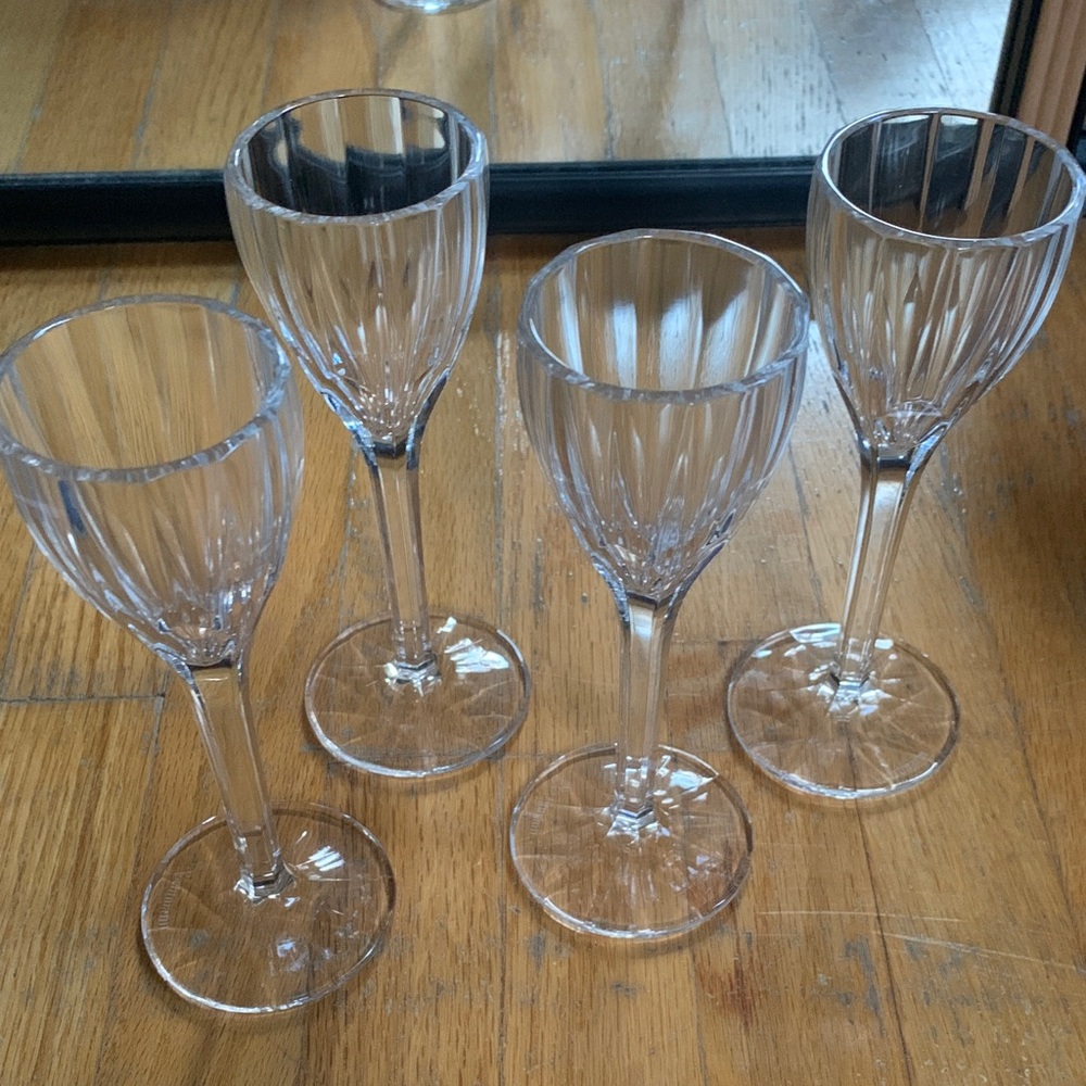 natchmann crystal glasses ASPEN